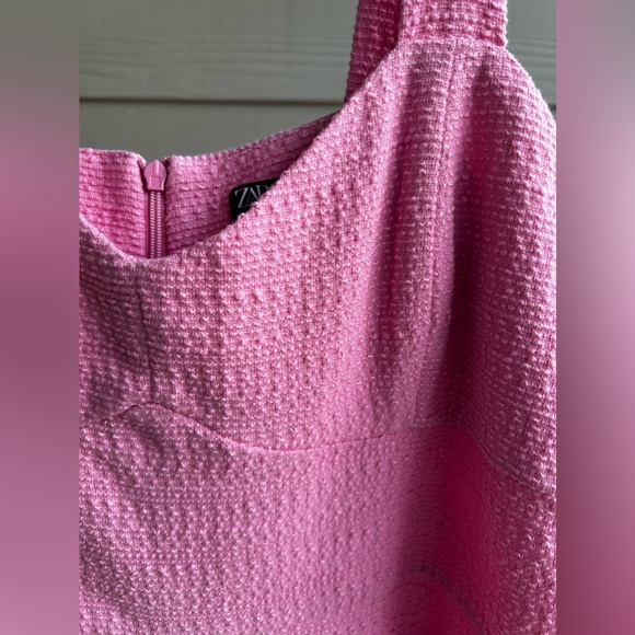 ZARA Pink Jumpsuit Shorts - Picture 3 of 5